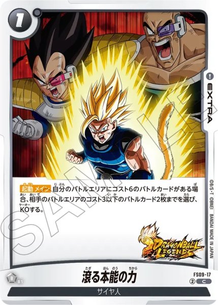 画像1: 滾る本能の力(FS09-17/C) (1)